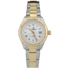 OROLOGIO TOURBILLON DONNA BICOLORE CASSA 28MM CON DATA