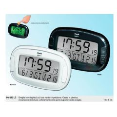 SVEGLIA LCD AL QUARZO DV-200LD
