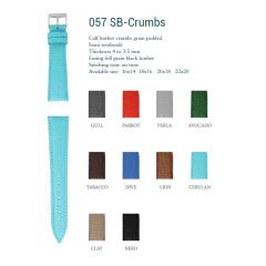 CINTURINO CRUMBS CUOIO RUGATO AVOCADO