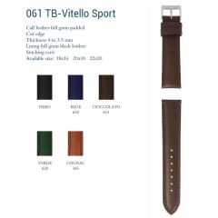 CINTURINO VITELLO IMBOTTITO NERO