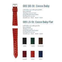 CINTURINO STAMPA COCCO BABY PIATTO NERO