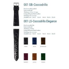 CINTURINO VERO COCCODRILLO PIATTO CUCITO