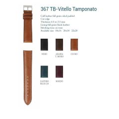 CINTURINO VITELLO TAMPONATO ZAFFIRO BLUE CH