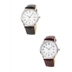 OROLOGIO TOURBILLON UOMO CASSA 38MM CON DATA CINTURINO PELLE