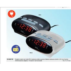 RADIOSVEGLIA AM/FM CO SUONERIA DV-985FM