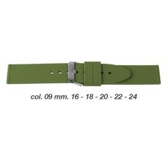 CINTURINO SILICONE MEDIO VERDE MILITARE