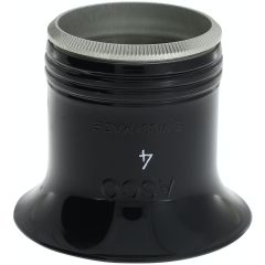 MONOCOLI PLASTICA CON GHIERA AVVITATA IN ALL. N4=2.5x d.25mm