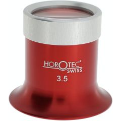 MONOCOLO IN ALLUMINIO HOROTEC ROSSO ANODIZZATO CON GHIERA