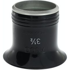 MONOCOLO PLASTICA NERA HOROTEC CON GHIERA AVVITATA