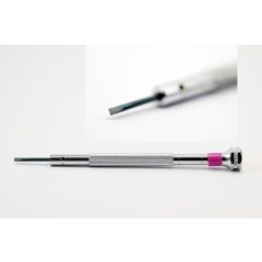 CACCIAVITI CLASSICI OTTONE CROMATO CON ANELLI COLORATI 1,6mm