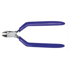 PINZA DA TAGLIO LATERALE CON MANICI BLU ANTISCIVOLO 140mm