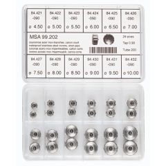 ASSORTIMENTO DI CORONE IMPERMEABILI CANNOTTO CORTO