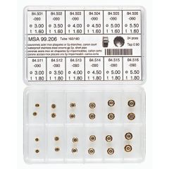 ASSORTIMENTO DI CORONE IMPERMEABILI CON CANNOTTO CORTO