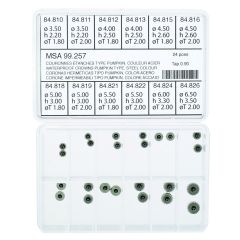 ASSORTIMENTO DI CORONE IMPERMEABILI TIPO PUMPKIN, 24 PEZZI