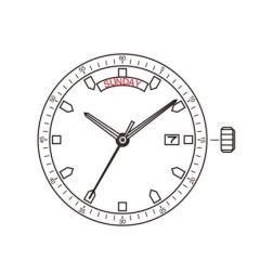MOVIMENTO MIYOTA 2350 DAY DATE