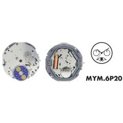 MOVIMENTO MIYOTA 6P20, 10 1/2''', ALT. 3.45, 5 LANCETTE
