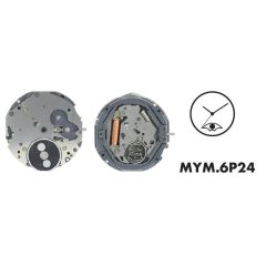 MOVIMENTO MIYOTA 6P24, 10 1/2''', ALT. 3.45, 3 LANCETTE