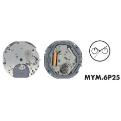 MOVIMENTO MIYOTA 6P25, 10 1/2''', ALT. 3.45, 5 LANCETTE
