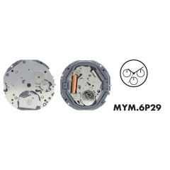 MOVIMENTO MIYOTA 6P29, 10 1/2''', ALT 3,45, 6 LANCETTE