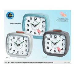 SVEGLIA AL QUARZO SILENZIOSA RS-7120