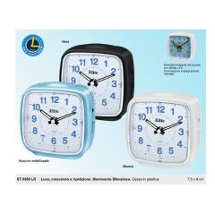 SVEGLIA QUARZO SILENT LED ST 5580 LR