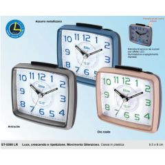 SVEGLIA QUARZO LUCE LED ST 5590 LR
