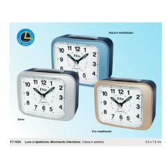 SVEGLIA AL QUARZO  SILENZIOSA T-1924