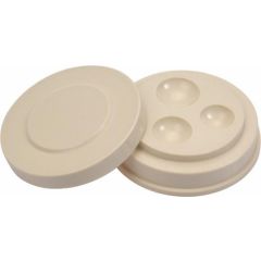 PORTAOLIO DI PLASTICA CON 1 COPERCHIOE3 VASCHETTE D 53x18.5